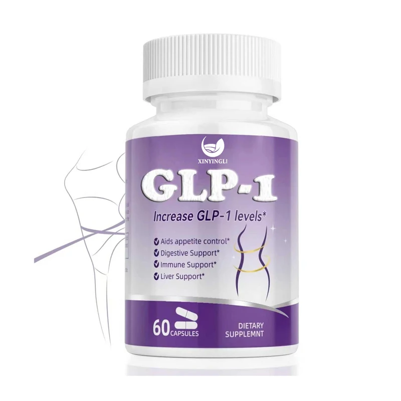 

БАД GLP-1, натуральный GLP-1 для мужчин и женщин, содержит пробиотики Akmansia, 60 капсул