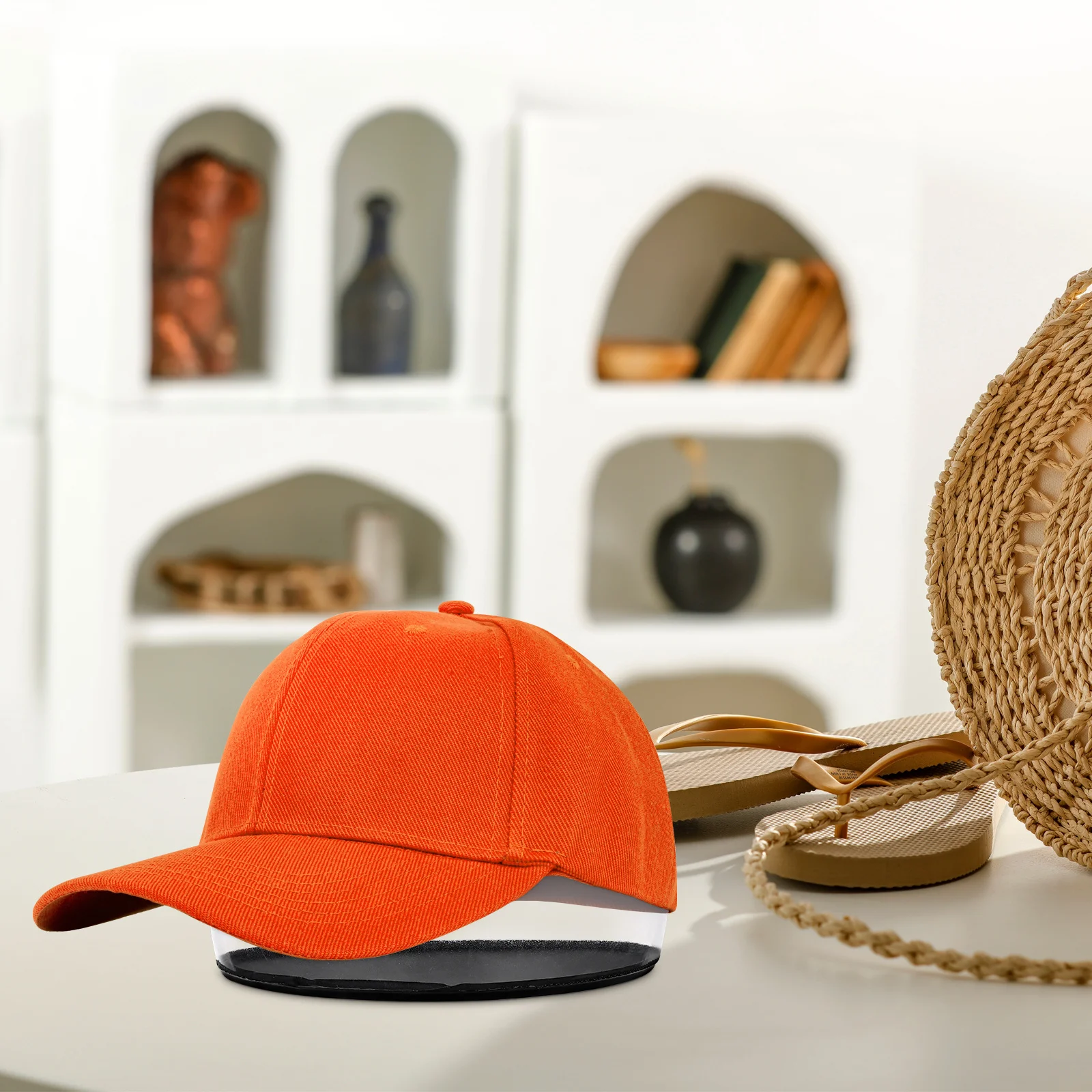 

Baseball Cap Shape Holder Hat Inflatable Display White Shaper Dome Crown inside Caps