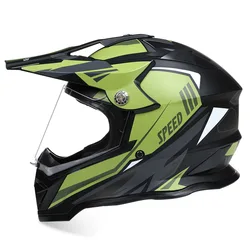 Cascos de moto todoterreno para hombre y mujer, cascos de cara completa para carreras, descenso, ATV, AM, DH, Cross, Motocross, aprobado por DOT