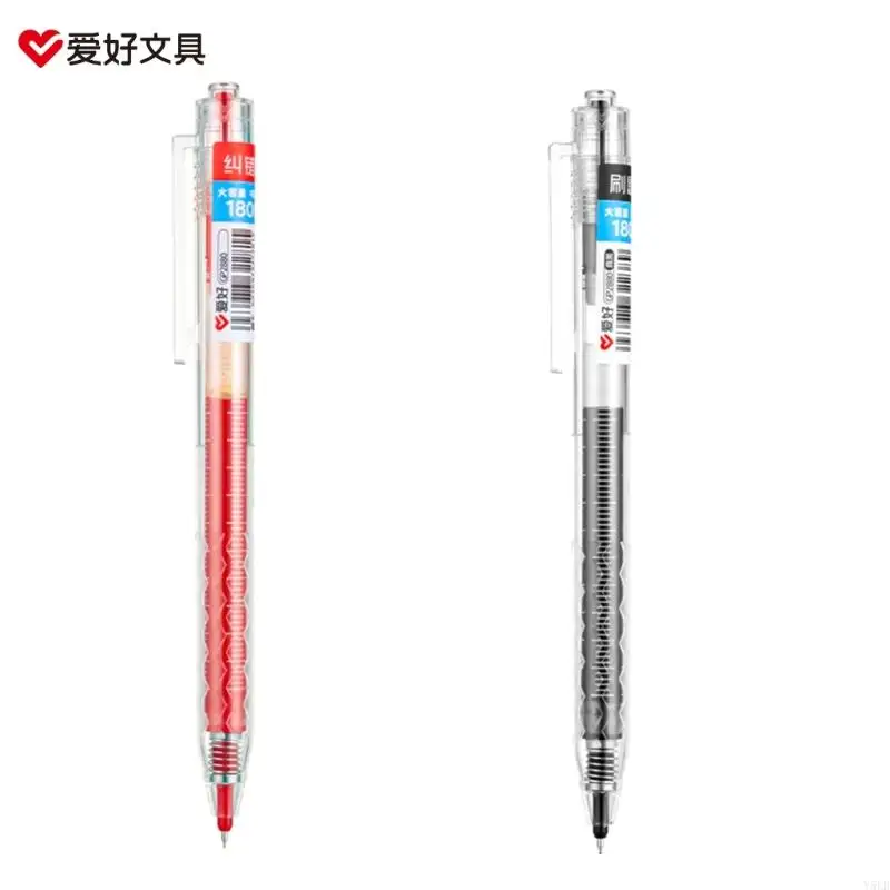 

Y5LB Rolling Ball Pens Quick Dry 0.5mm Extra-Fine Point Gel Pens Liquid Pen