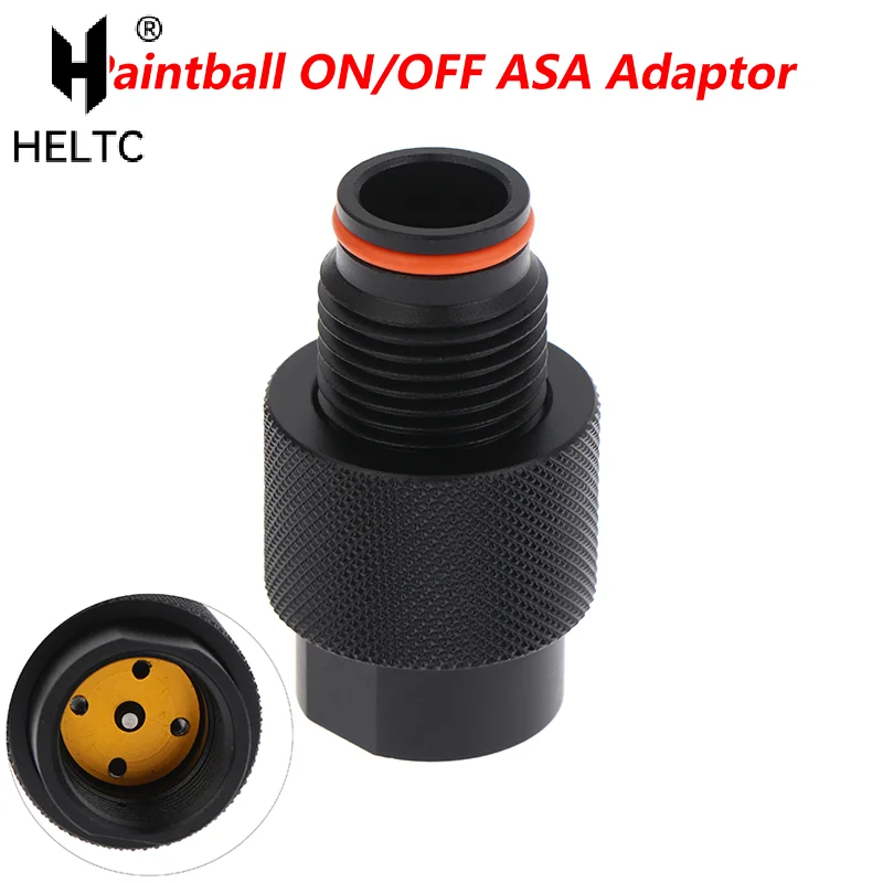 New HPA Air Tank Regulator Valve Saver On/Off G1/2-14 Thread Pneumatic Control Connector Adaptor