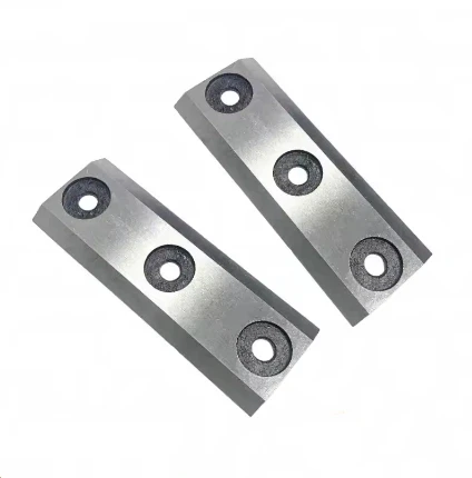 1pcs Wood Chipper Blade 150X55X7mm 3 Holes  Hole Pitch 60mm Wood Chippers Wood Pile Chipper Blades Piercing Blade Tools