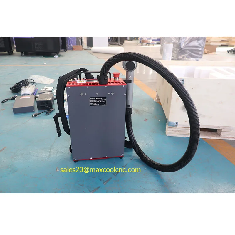 Mini Selling Backpack Style Portable Pulse Laser Cleaning Machine 100w 200W