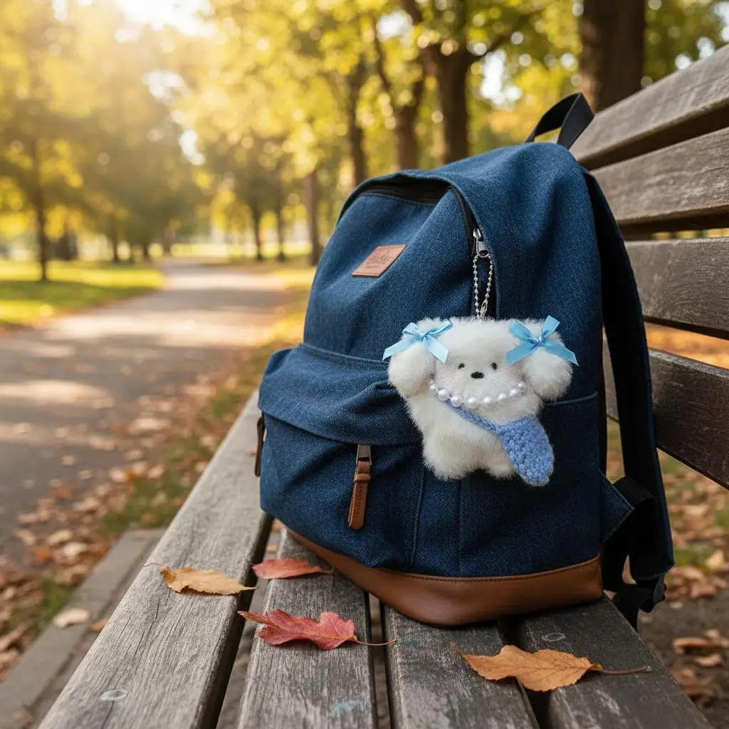 Новый-kawaii-pilot-pochacco-плюшевый-брелок-стильная-сумка-подвесная-плюшевая-кукла-школьный-рюкзак-кулон-в-виде-щенка-детский-подарок