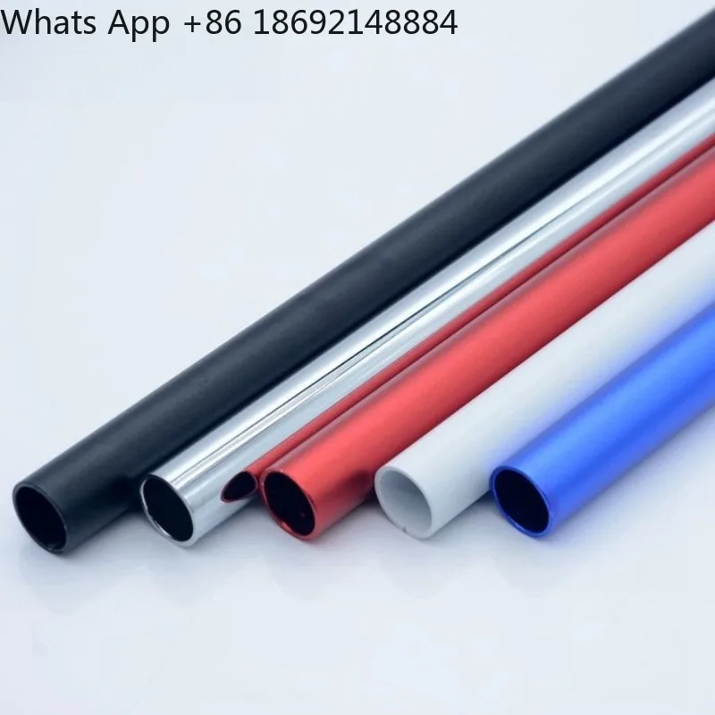 Metal hard tube 14mm outer diameter aluminum alloy multi-color, sandblasted anode