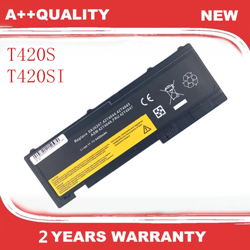 0A36287 42T4844 Laptop Battery for Lenovo ThinkPad T420s 4171-A13 T420si  T430s   T430si 42T4845 45N1037