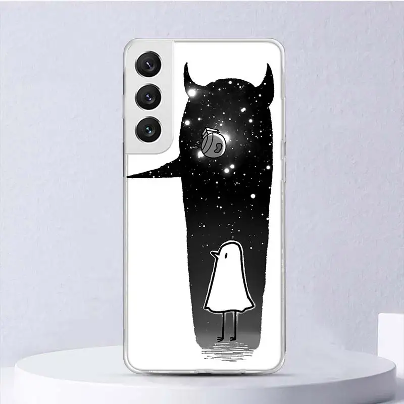 Oyasumi Punpun Soft Case For Samsung Galaxy S24 S23 S22 S21 Ultra S20 FE S10 Plus Phone Cover S9 S8 + S10E Funda Coque