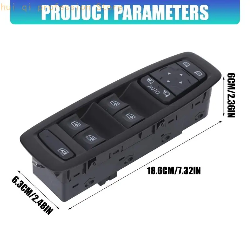 Fensterheber-Steuergerät 254012952R, Autotürverkleidung für Koleos, tägliche Reparatur, Verwendung H8WE – Detail 6