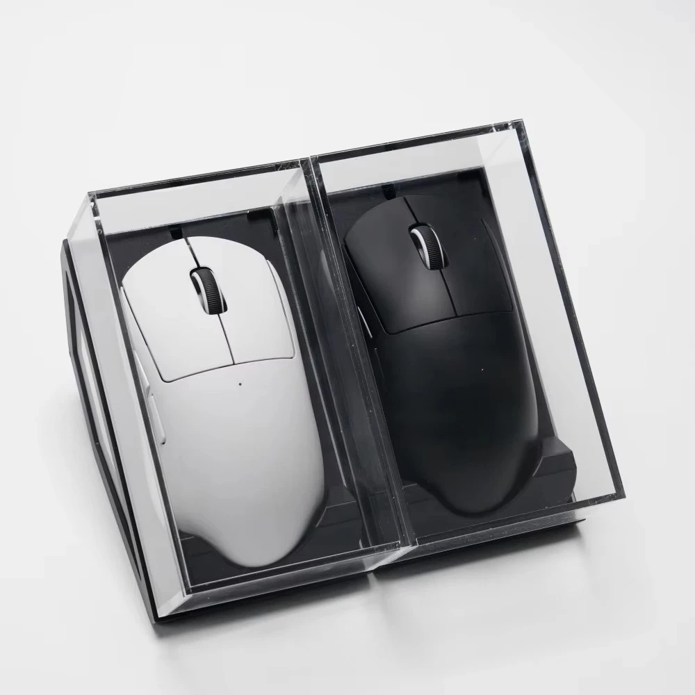 for SOULCAT Mouse Display Box Dustproof Storage Transparent Acrylic Gaming E-Sports Mouse Desktop Display Box Ornaments Gifts