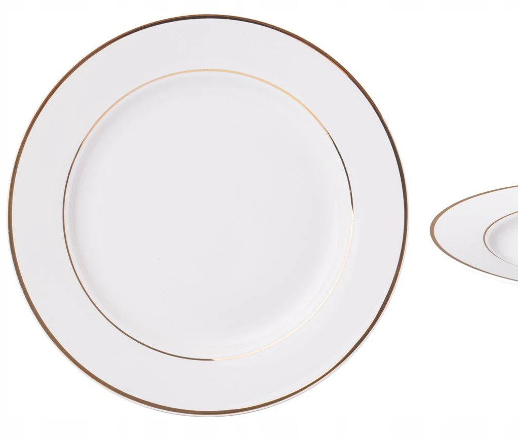 Ambition Assiette à dessert ronde porcelaine blanche 16 cm
