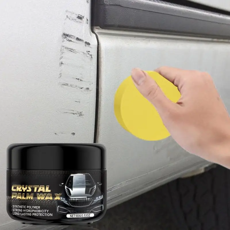 

Car Scratch Remover 100g Scratch Remover Mild Paint Polish Professional Car Scratch Removal Wax Scratch And Swirl Remover For