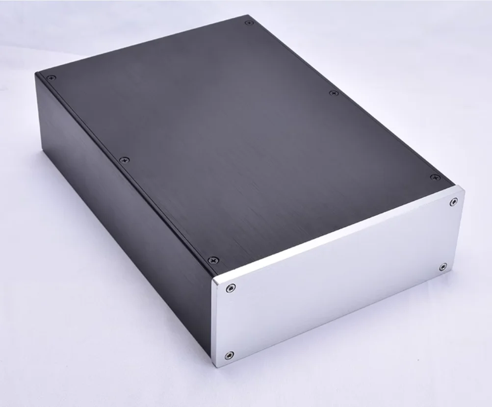 JC2208 Полностью алюминиевый корпус ЦАП/корпус AMP/коробка усилителя мощности/шасси