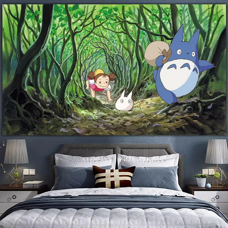 

Знаменитый в Японии аниме настенный гобелен изголовья кровати Гобелен для гостиной Гобелен для спальни Аркадный гобелен Гобелен для ванной комнаты