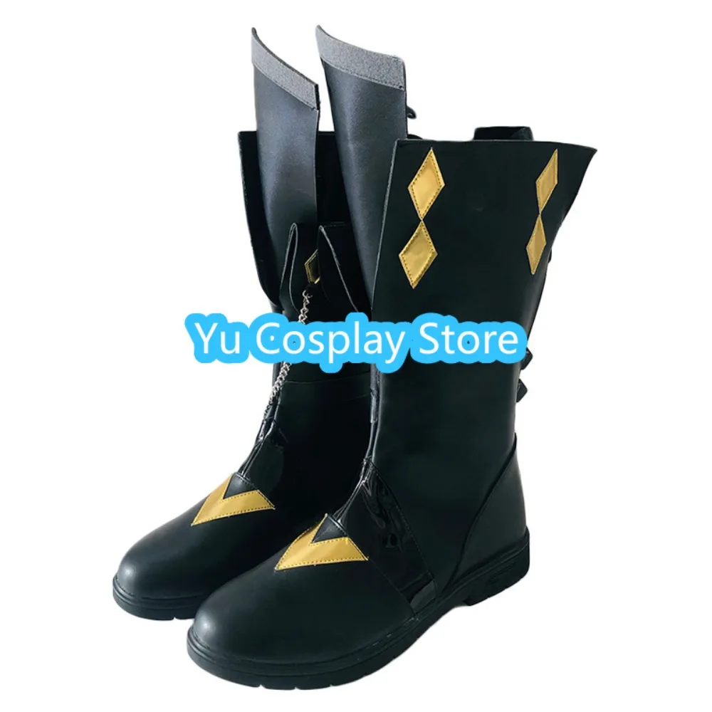 ร้านยูคอสเพลย์ รองเท้าคอสเพลย์อิมแพ็ค ทาร์ตาลิอา รองเท้าคอสเพลย์อนิเมะ รองเท้าบูทคอสเพลย์  ชุดฮาโลวีน อุปกรณ์ประกอบฉาก