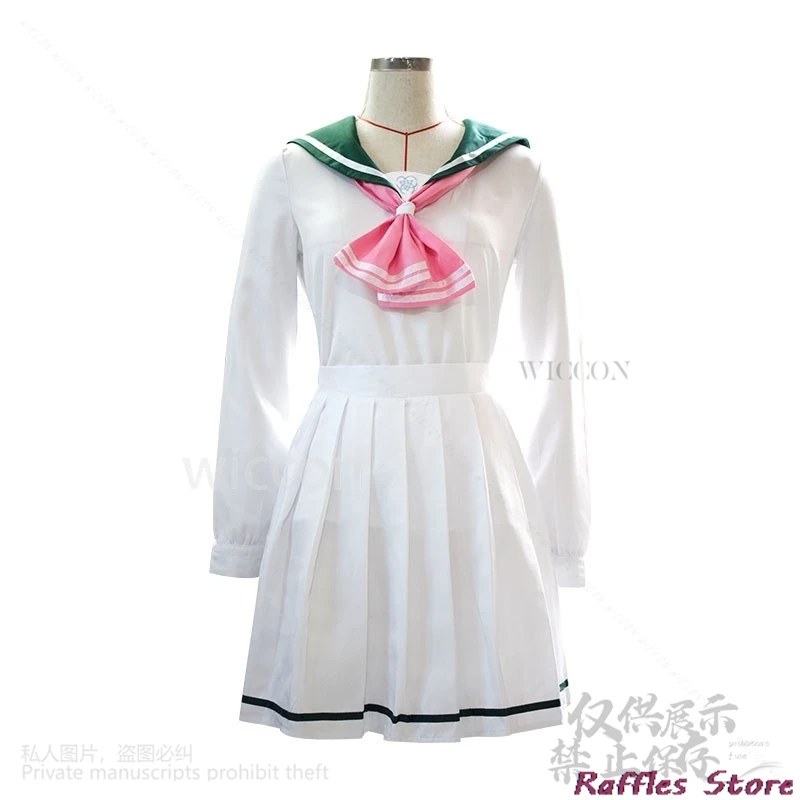 Anime Game Blue Archive Cosplay Kyoyama Kazusa Costume Jk School Uniform Dress Lolita Cos Wig Furry Earwear Girl Woman Halloween