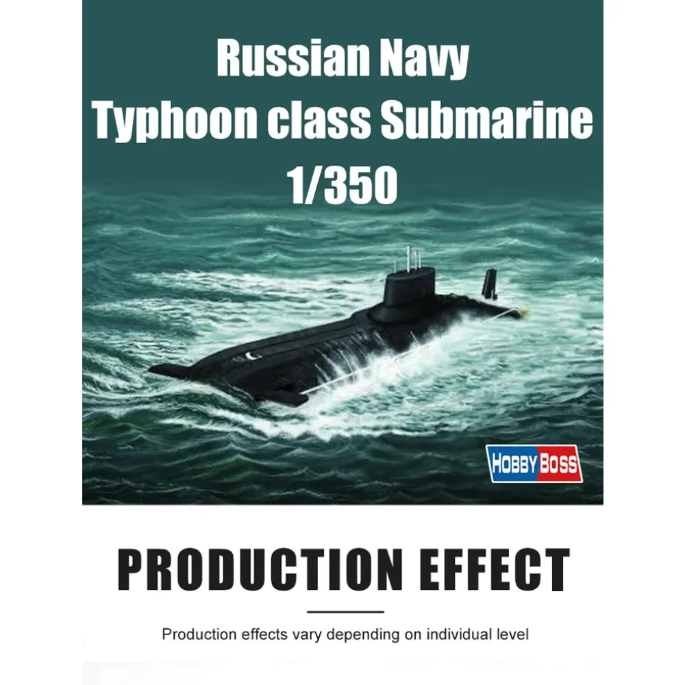 

Trumpeter Plastic Model Kit 87019 Russian Navy Typhoon Class 1/700 Ship