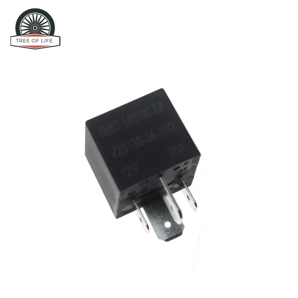 12V 70A 4pin Relay 30765034 YWB500220 LR126493 For Ford Focus Fusion Land Rover Discovery Range Rover Sport Jaguar XF
