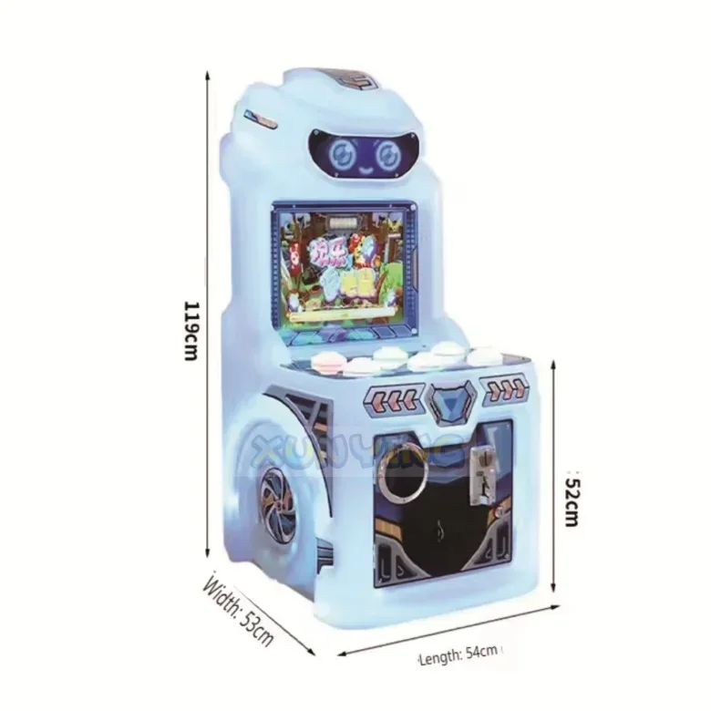 Hot selling wisdom children kids shooting game coin operated games kids game machine