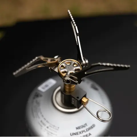 आउटडोर पोर्टेबल कैम्पिंग स्टोव वेलहाइक पॉकेट-साइज़ बर्नर हाइकिंग और बैकपैकिंग के लिए कॉम्पैक्ट फोल्डिंग इंटीग्रेटेड मिनी स्टोव 10 best sales खाना पकाने का चूल्हा - №8