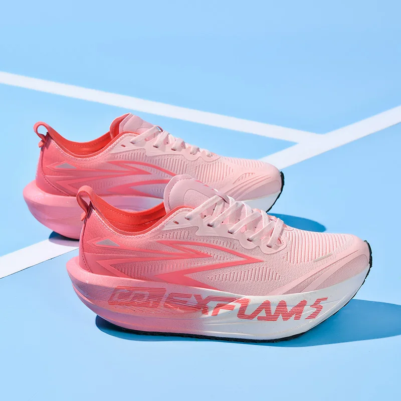 

Мужские и женские кроссовки для бега с карбоновой пластиной, легкие, дышащие, для марафона, с амортизацией и отскоком, для тренировок