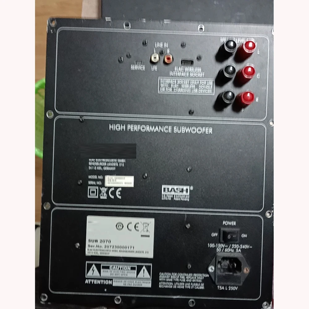 

For ELAC SUB2070 Power amplifier board SUB 2070