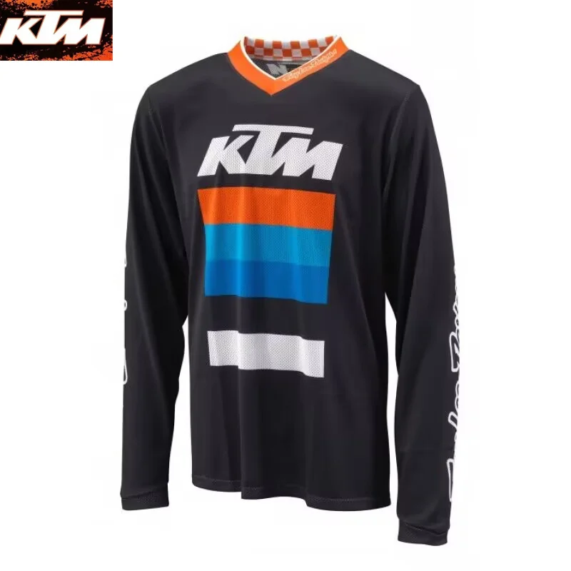 KTM Summer Youth Motorcycle Mountain Bike Enduro Downhill Jersey MTB Offroad MX Bicycle Shirt Cross Country Mountain T-shirt