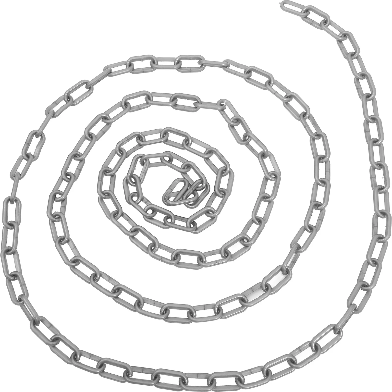 3 Meter Chain Barrier Plastic Coil Warning Delineator Post for Parking Driveway Crowd Control Barricade Applications