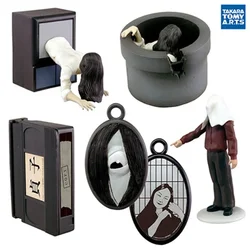 Genuine Gashapon Toys The Ring Yamamura Sadako Action Figure Desktop Stationery Scene Knick-knack Pendant Toys