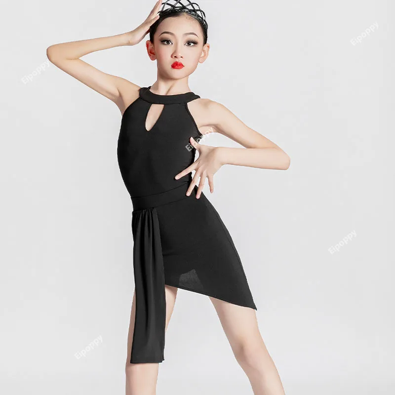 

Latin dance uniform for girls practice uniform for girls new professional competition girl dance