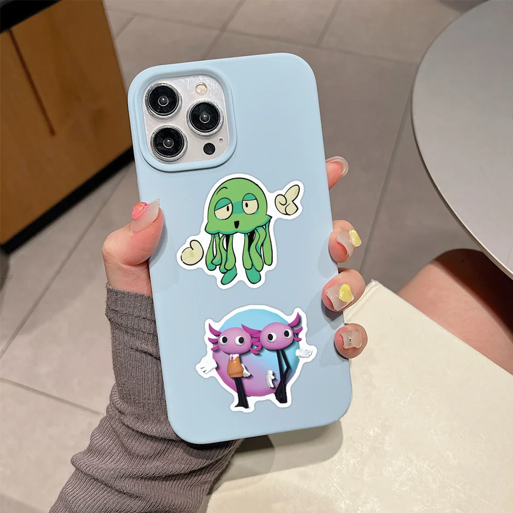 10/50 Stuks Spel Kinitopet Sticker Cartoon Schattige Graffiti Decoratie Bagage Telefoon Gitaar Koelkast Garderobe Waterdichte Sticker Kinderen Speelgoed