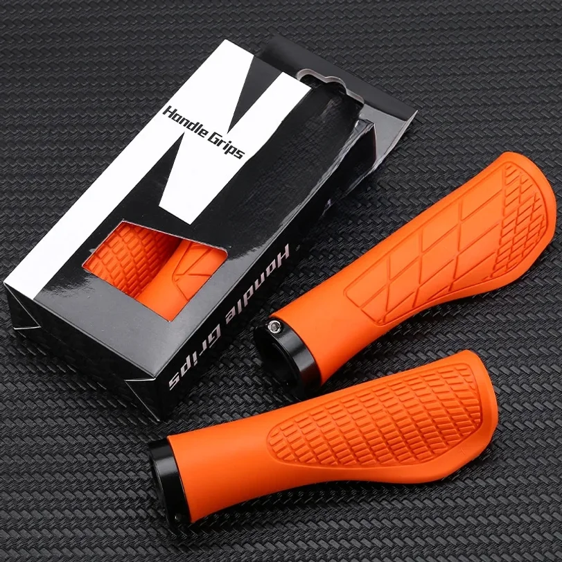Commuter Bike Lock - Fahrradlenkergriffe mit Lock-On-System, Mountainbike-Griffe aus weichem