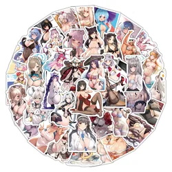 50pcs Cartoon Sex Two-dimensional Anime Heroine Genshin T Hentai Waifu Exclusive Stickers