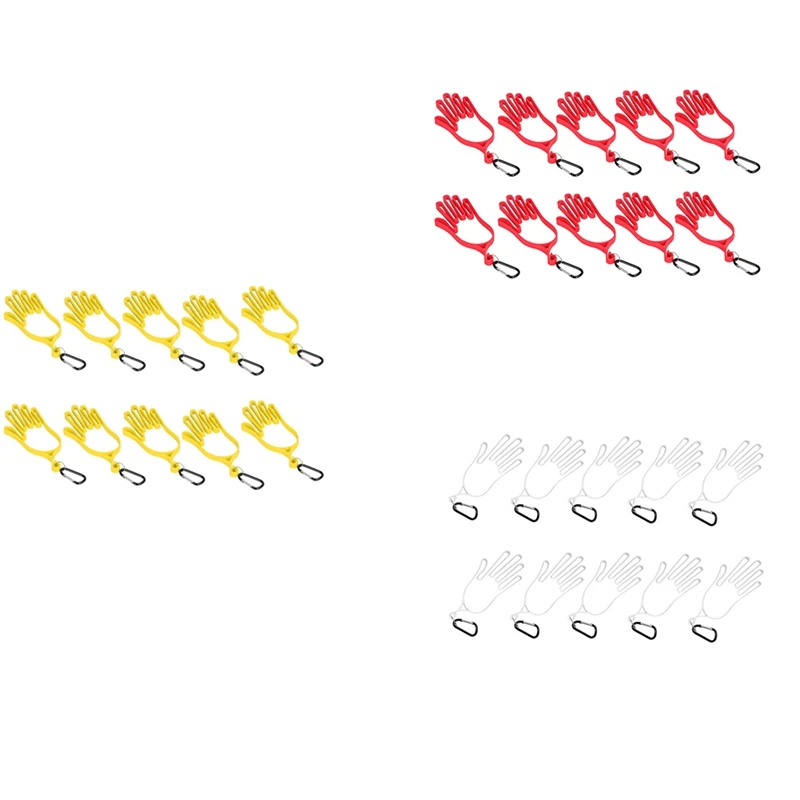 Rack de suporte de luvas KEKA para golfistas masculinos e femininos para facilitar o secagem de luvas