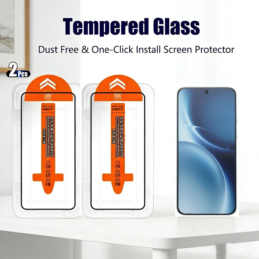 

2pcs HD Screen Protector for Vivo X300 Pro/X300/X200 FE/X200 Pro Mini/X200FE/S30 Pro Mini/S30 Tempered Glass Dust-Proof Install