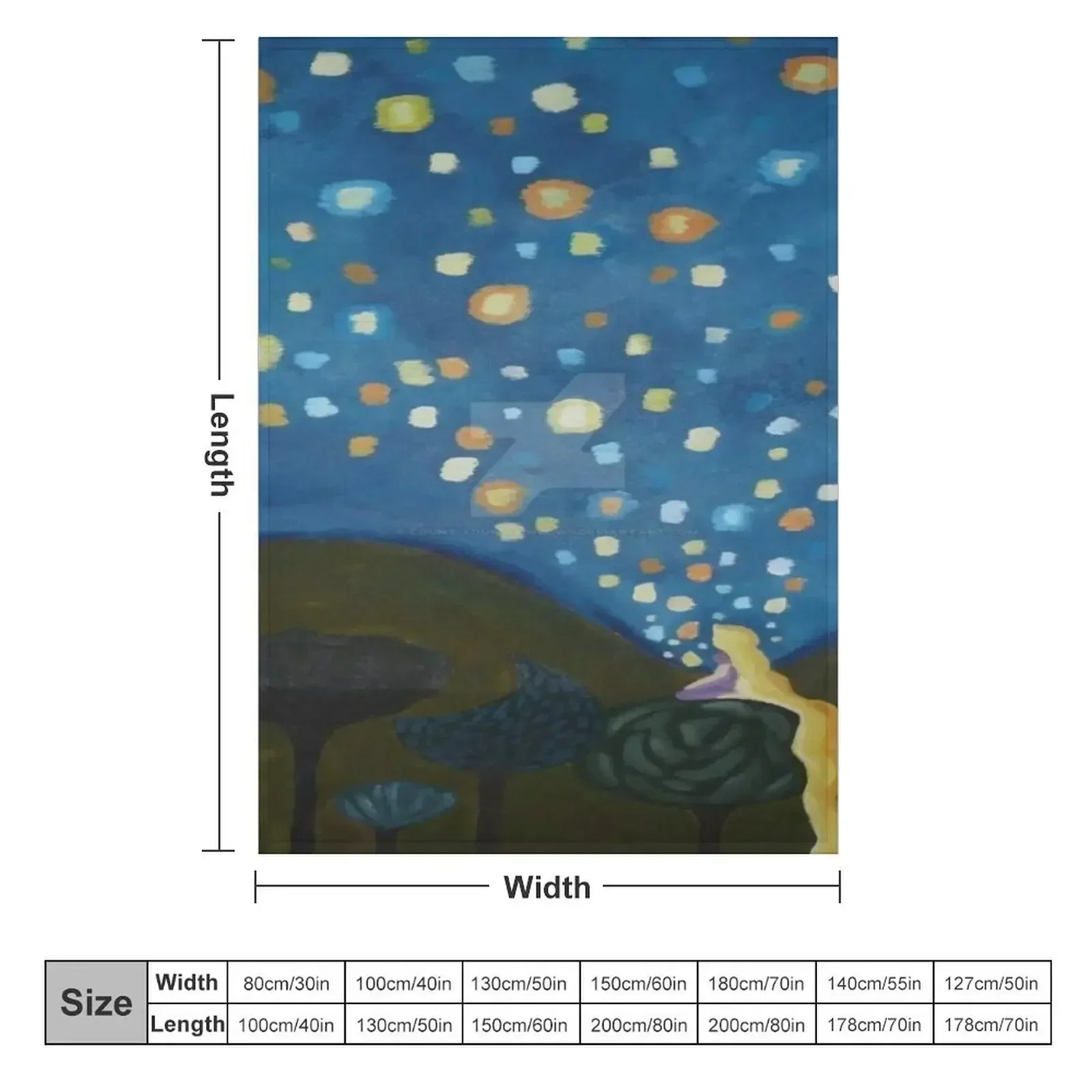Tangled paint Throw Blanket Flannel Soft Beds For Decorative Sofa anime Designers Tourist Blankets
