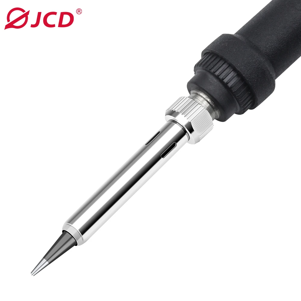 JCD Electric Soldering Iron Adjustable Temperature Digital Display Electronic Welding Repair Tools With Solder Tin Iron Tips 908