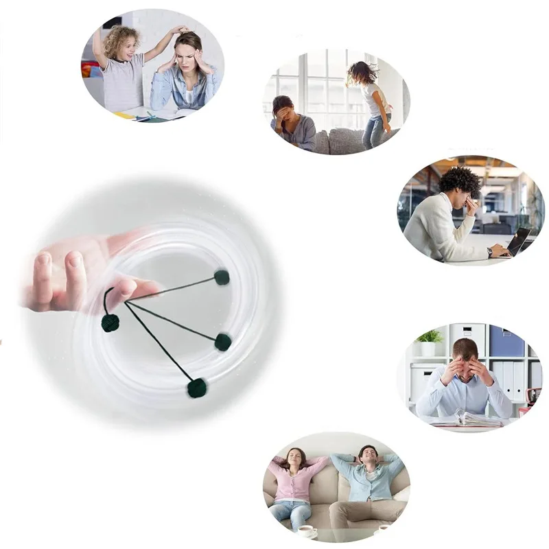 인기 베겔리 휴대용 장난감 걱정 구슬 순수 구리 도금 손가락 기술 파라코드 스트레스 극한 손가락 운동 장난감