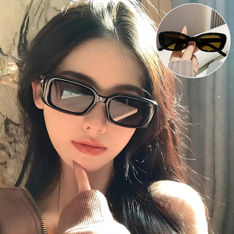 Y2K Advanced Design Sunglasses Unisex Style Paired with Sunglasses Trendy Glasses That Can Be Worn Outdoors for Women or Men