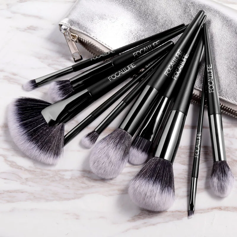 

Wholesale FOCALLURE 6/10 Pcs Soft Makeup Brushes Set for Cosmetics Foundation Blush Powder Eyeshadow Blending Brush Beauty Tools