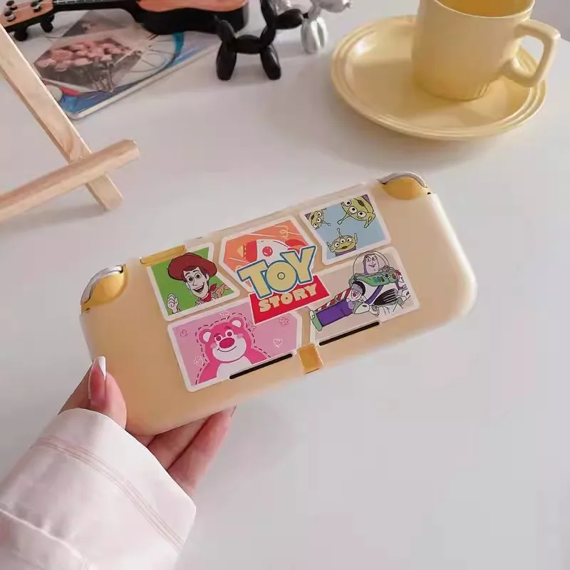 حافظة واقية من ديزني-تي بي يو لنينتندو سويتش لايت ، كارتون ، قصة لعبة ، ناعمة ، جلد ، حماية ، ظهر ، غطاء حماية ، وحدة تحكم