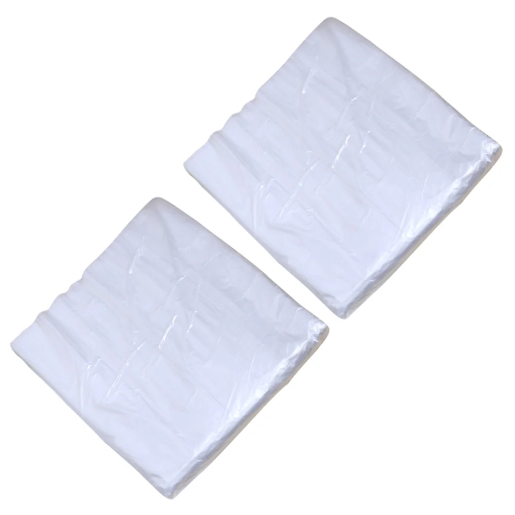 2 Packs Liners Mascarilla Para Pies Portable Pedicure Station Accessories Clear Mascara Footcare