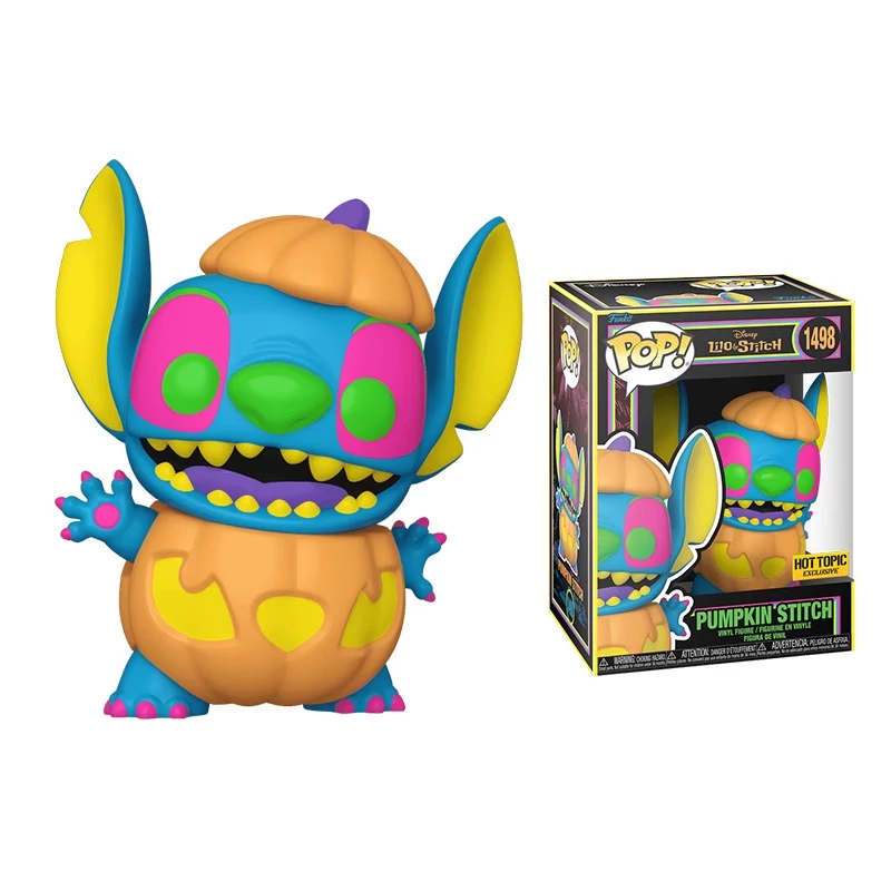 Genuine Edition FUNKO POP Disney Lilo & Stitch – Halloween Pumpkin Stitch Anime Decoration Ornament Model Toys Collectible Model - Image 3