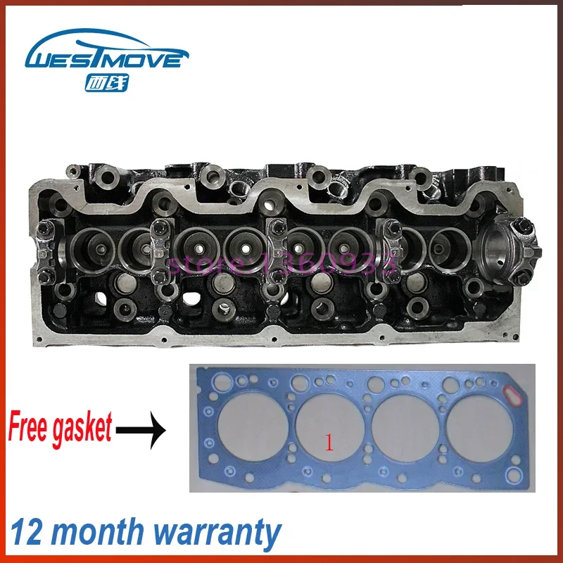 Cabeza de cilindro para Toyota Hilux 4-Runner Hi-Ace Land Cruiser Dyna Dyna 150 Toyo-Ace 2779cc 2.8 D 8V 88-91- motor 3L 11101-54131