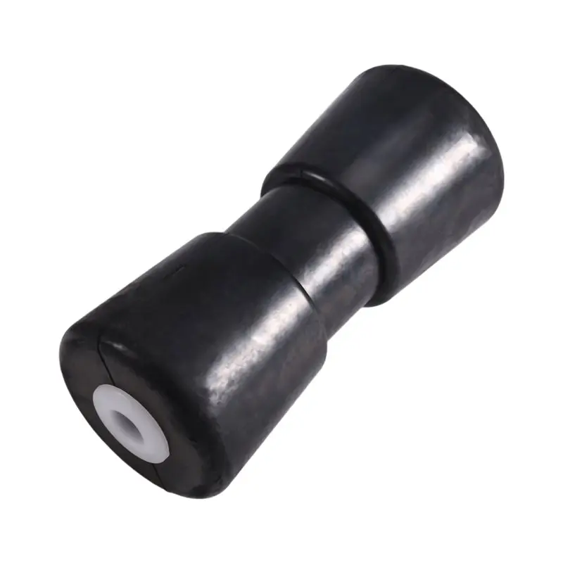 AB41-Boat Trailer Center Keel Roller Assembly Kit For Motorboat Trailers Rubber Wheel Blue Pulley - view 2