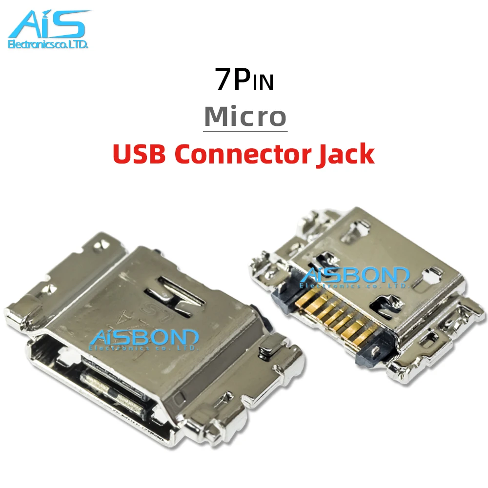 10 pçs micro usb porta de carregamento jack soquete carregador conector doca para samsung j5 j7 a7 a8 a10 j330 j530 j730 j1 j100 j500 j700f