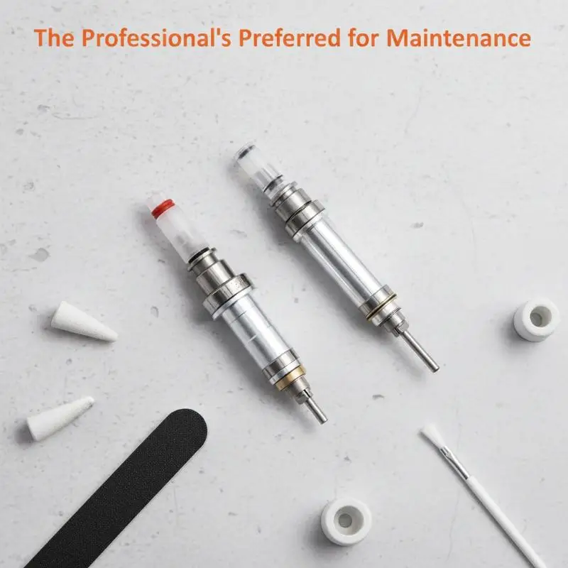 Brushless Spindle Nail Drill Accessories Efficient Cool 35000RPM Brushless Handle for Acrylic Nail Buffing