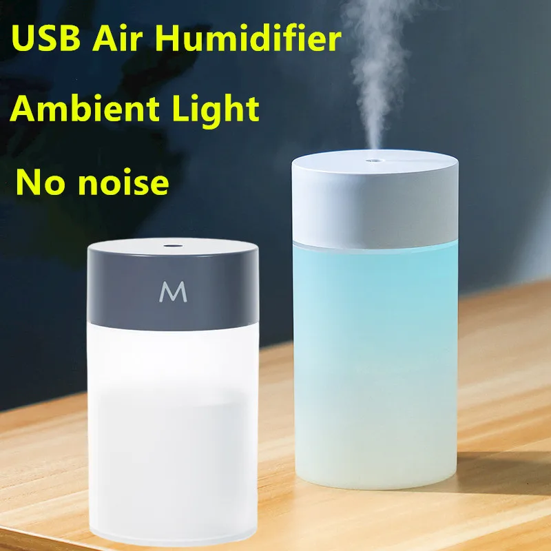 260ML Air Humidifier Ultrasonic Mini Aromatherapy Diffuser Portable Sprayer USB Essential Oil Atomizer LED Lamp for Home Car