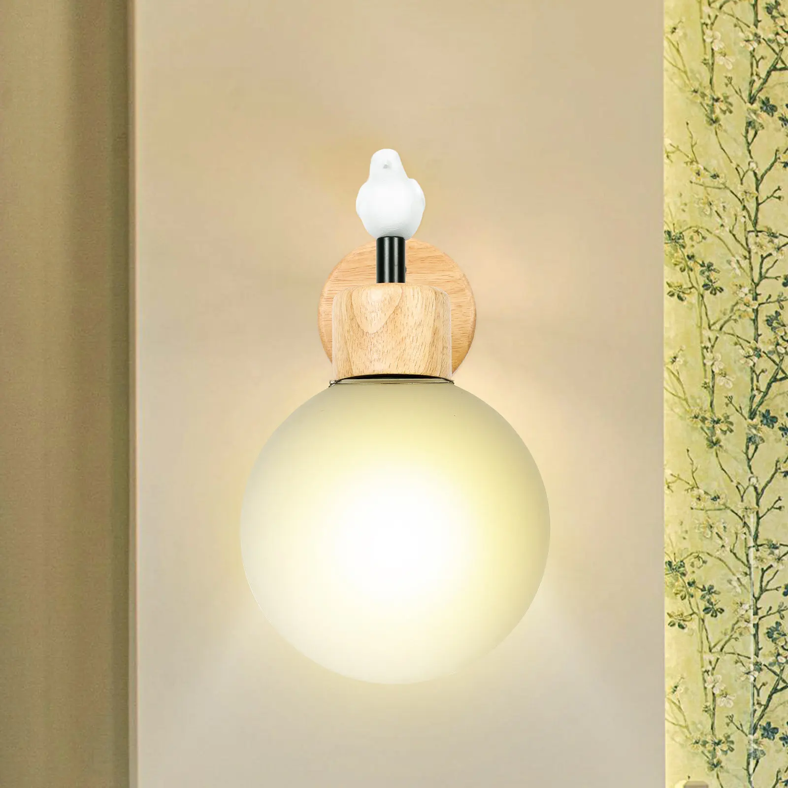 

Стеклянный плафон-шар 80 мм, белый, матовый, акриловый, для настенных светильников, уличных фонарей, замена для крыльца