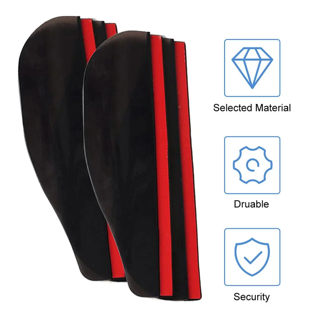 1Pair Rear View Side Mirror Rain Board Eyebrow Guard Sun Visor Car Accessories Color Black / Transparent Car Rear View Mirror