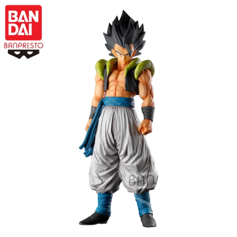 In Stock 100% Original Bandai Dragon Ball Banpresto Smsp Goku Vegeta Black Hair Blue Hair Standing Pose Anime Model Figure - view 2